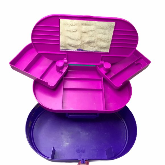 Caboodles Toys Vintage Caboodle Makeup Storage Carry Case Plastic